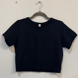 Classic Black Crop Top